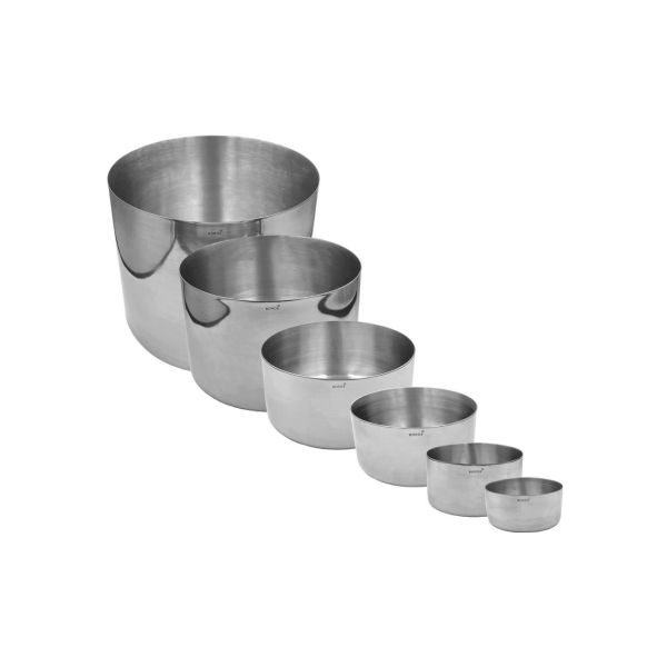 Borox Paslanmaz Çelik Buharlaştırma Kabı - Kapsül 4000ml