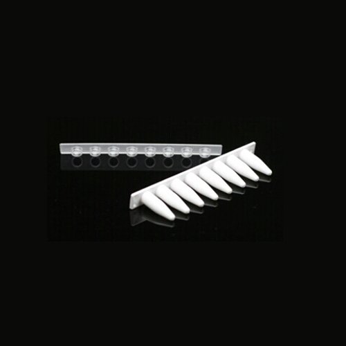 Borox PCR Tüp 0,1 ml Mat Beyaz - PCR Strip Tubes - 125 Adet