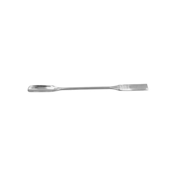 Borox Metal Spatül Oluklu 15 cm - Paslanmaz Çelik Spatula - 12 Adet Toptan