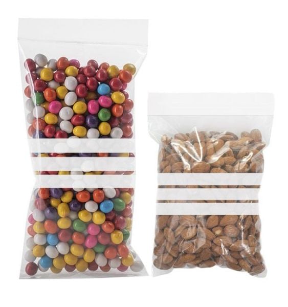 Borox Kilitli Poşet - PE Numune Torbası - Kilitli Ağızlı  -  3 Yazım Alanlı - 200 x 300 mm - 10 Paket Toptan