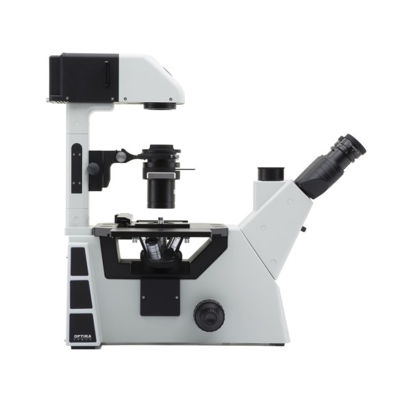 OPTIKA IM-5 Inverted Faz Kontrast Mikroskop - Ters Araştırma Mikroskobu - LED Aydınlatma
