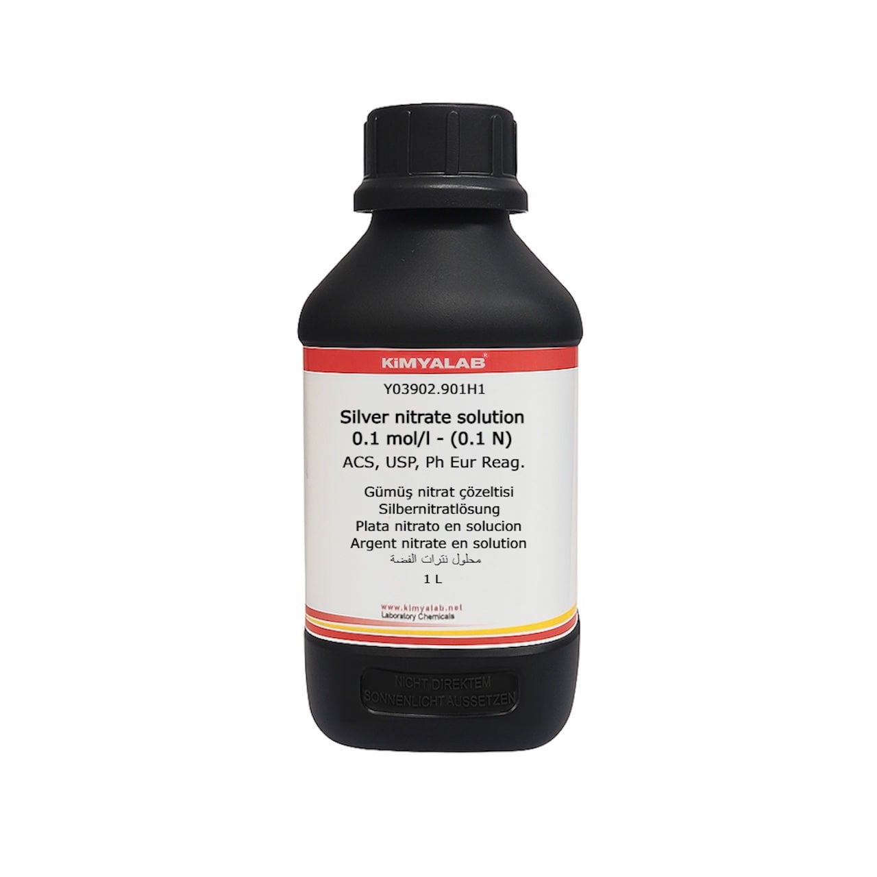Kimyalab Gümüş Nitrat Çözeltisi 0.1 mol/L - 0.1 N - 1 L