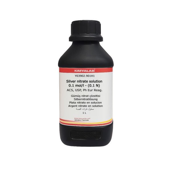 Kimyalab Gümüş Nitrat Çözeltisi 0.1 mol/L - 0.1 N - 1 L