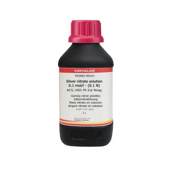Kimyalab Gümüş Nitrat Çözeltisi 0.1 mol/L - 0.1 N - 1 L