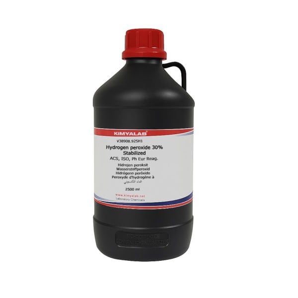 Kimyalab Hidrojen Peroksit 2,5 L - Hydrogen Peroxide %30