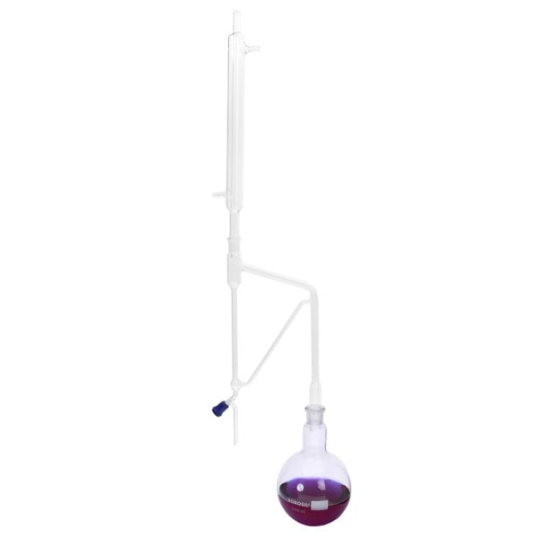 Borosil Clevenger Düzeneği 1000 ml - Sudan Hafif Yağ Tayini