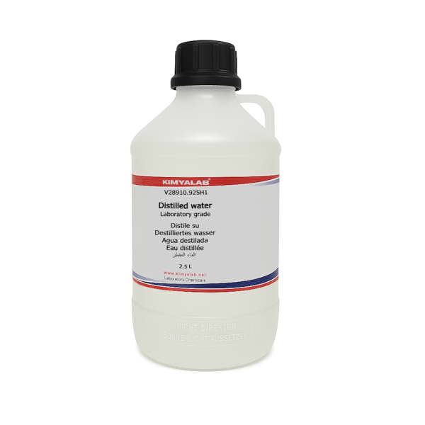 Kimyalab Saf Su 2.5 Litre - Distile Saf Su - Distilled Water