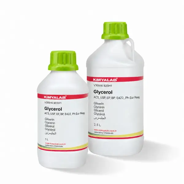 Kimyalab Gliserin 2,5 L - Bitkisel Gliserin Farma Kalite - Glycerol %99,9 Vegetable Based