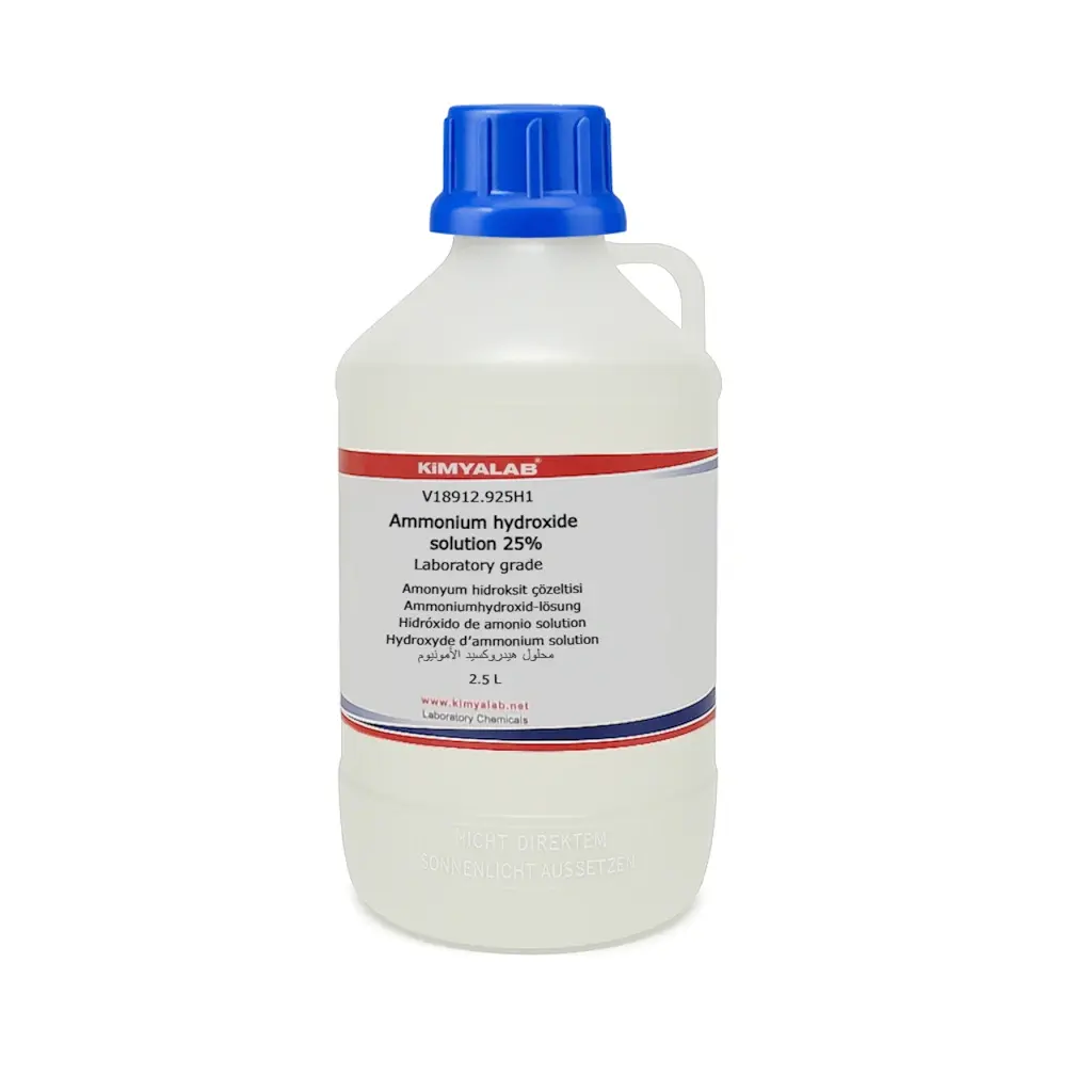 Kimyalab Amonyak 2,5 L - Amonyum Hidroksit - Ammonia Solution 25%