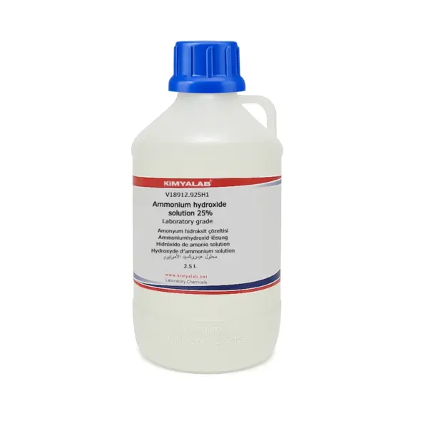 Kimyalab Amonyak 2,5 L - Amonyum Hidroksit - Ammonia Solution 25%