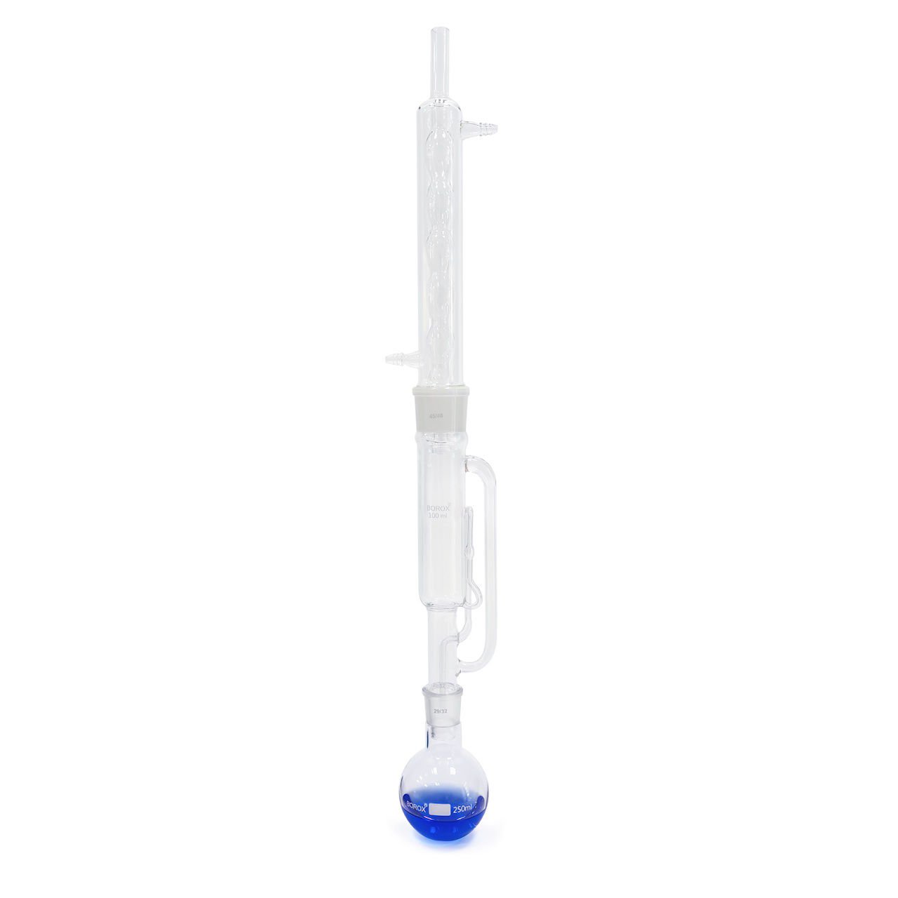 Borox Soxhlet Ekstraksiyon Cihazı 100ml - Allihn Kondenser - Sokslet Düzeneği
