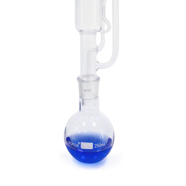 Borox Soxhlet Ekstraksiyon Cihazı 100ml - Allihn Kondenser - Sokslet Düzeneği