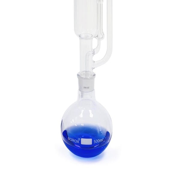 Borox Soxhlet Ekstraksiyon Cihazı 200ml - Allihn Kondenser - Sokslet Düzeneği