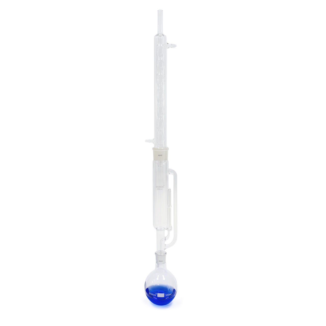 Borox Soxhlet Ekstraksiyon Cihazı 200ml - Allihn Kondenser - Sokslet Düzeneği