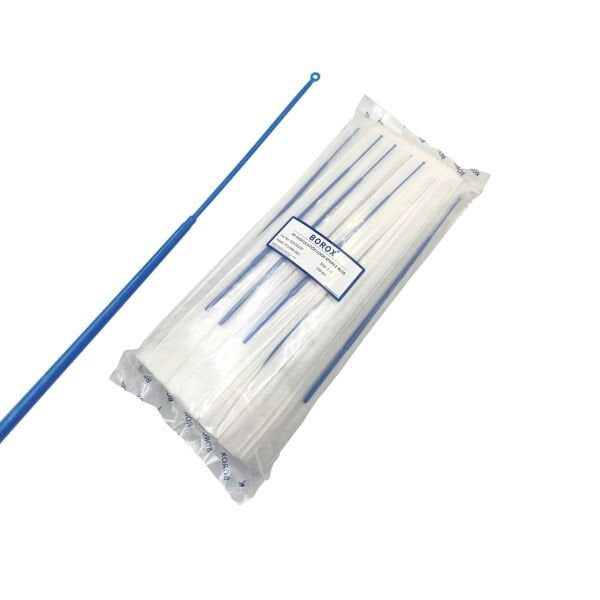 Borox Öze Ucu 1 uL - Steril - Halka Uçlu - Inoculation Loop 100 Adet