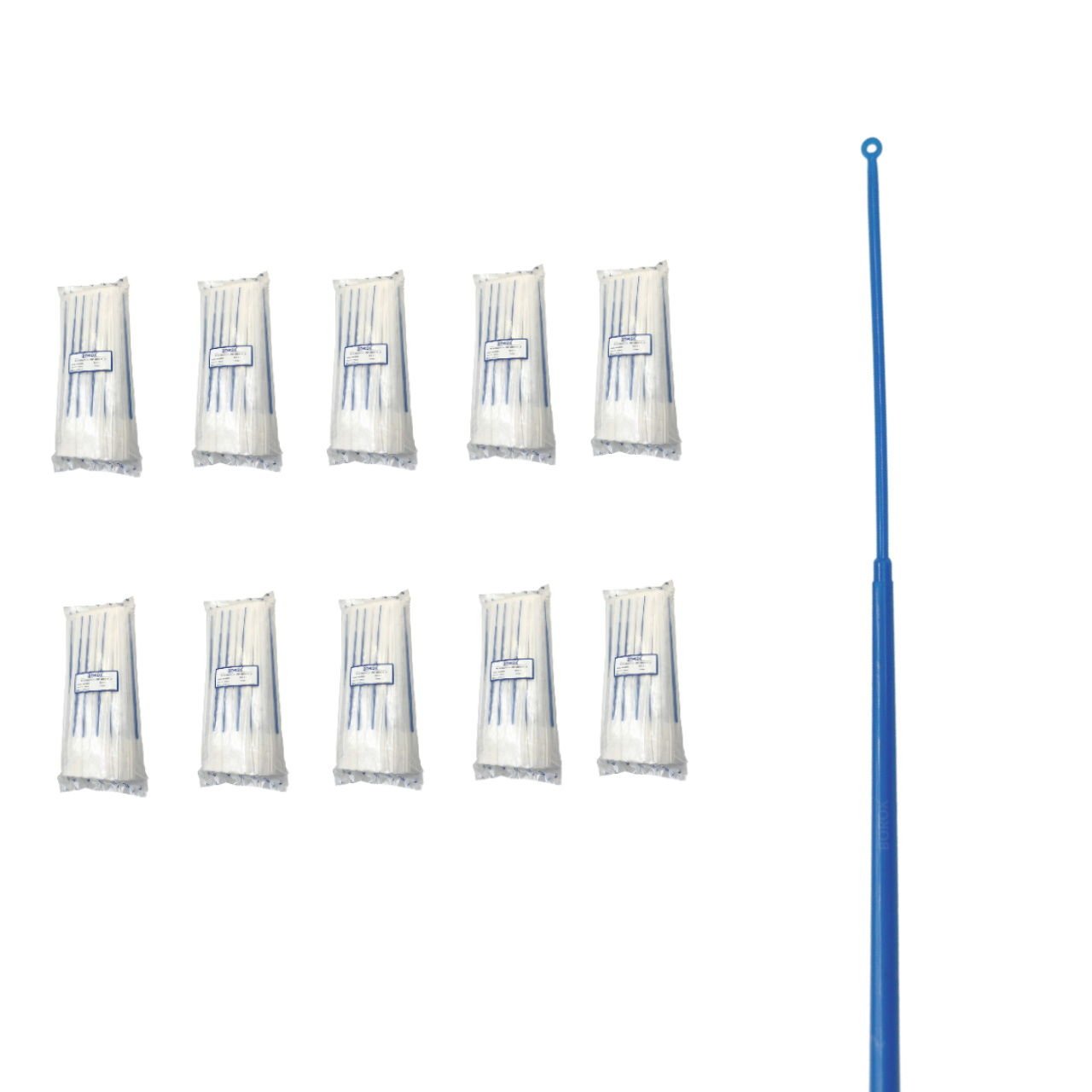 Borox Öze Ucu 1 uL - Steril - Halka Uçlu - Inoculation Loop 1000 Adet