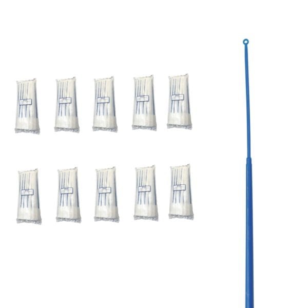 Borox Öze Ucu 1 uL - Steril - Halka Uçlu - Inoculation Loop 1000 Adet