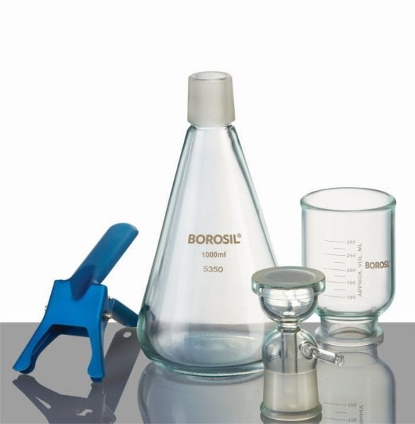 Borosil Cam Vakum Filtrasyon Seti 2000 ml - AKM Süzme Seti
