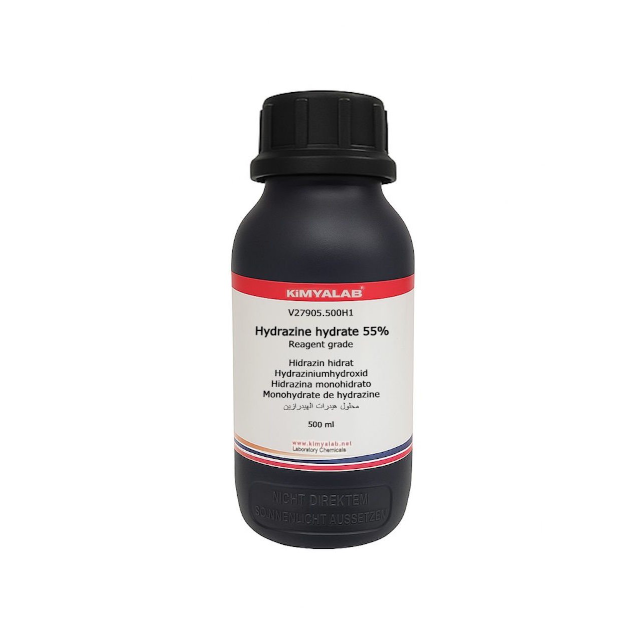 Kimyalab Hidrazin Hidrat Çözeltisi - 500ml - Hydrazine Hydrate 55%