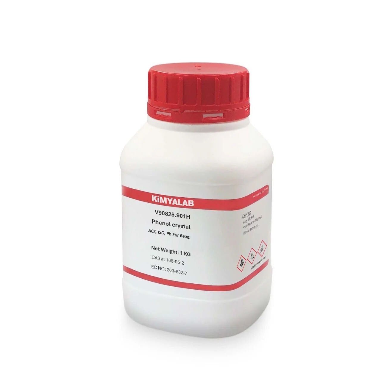 Kimyalab Fenol Kristal 1Kg - Phenol Crystals
