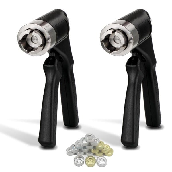 Borox Vial Kapağı Kapatma Aleti - Vial Crimper ND11 - Vial Kapak Kapatıcı - Ayarlanabilir - Alüminyum Kapaklar İçin