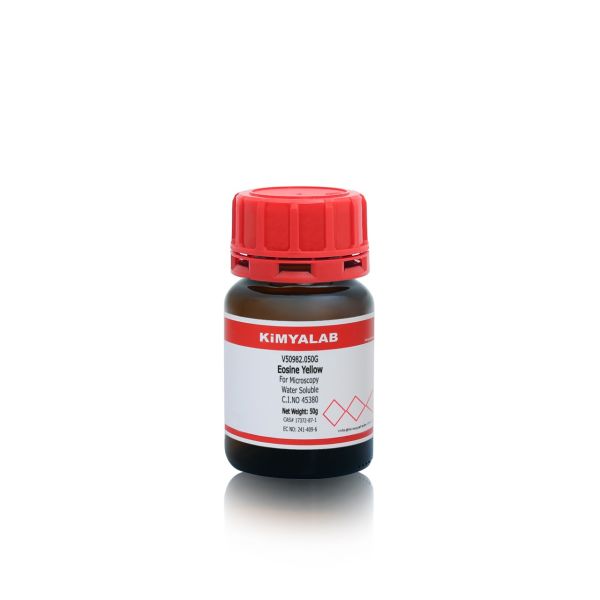 Kimyalab Eozin Sarısı 50g - Eosine Yellow For Microscopy Water Soluble