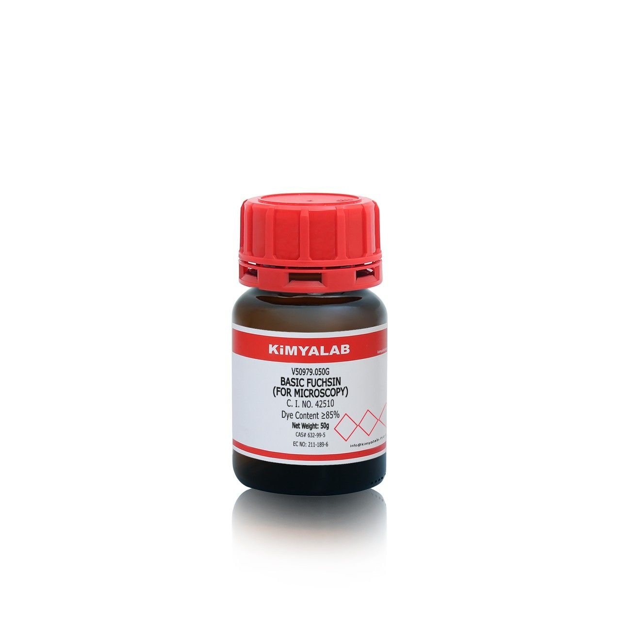 Kimyalab Bazik Fuksin 50g - Basic Fuchsin - For Microscopy