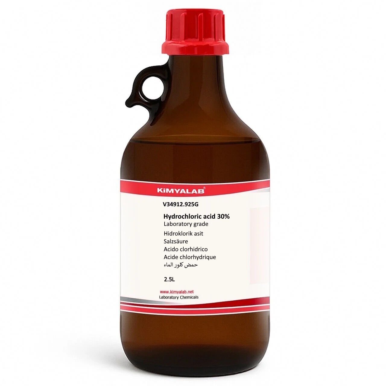 Kimyalab Hidroklorik Asit 30% 2,5L - Hydrochloric Acid HCL