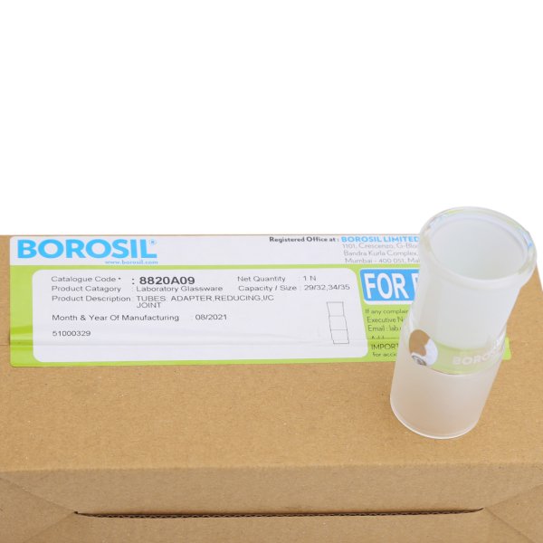 Borosil Cam Büyütme Adaptörü - Genişletme - 34/35-29/32