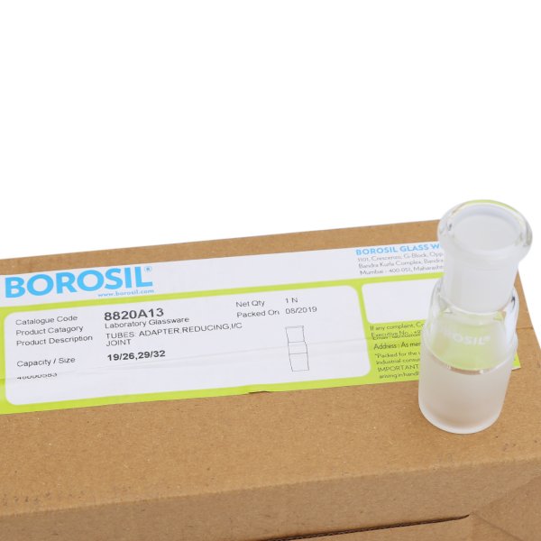 Borosil Cam Küçültme Adaptörü - Daraltma - 19/26-29/32