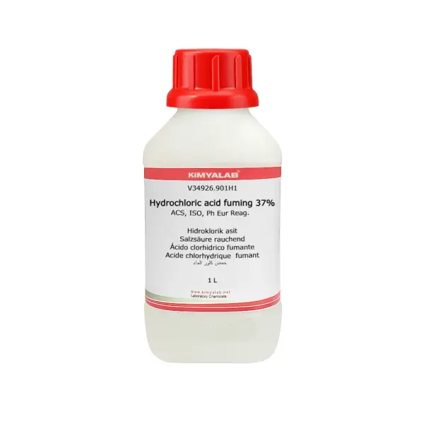 Kimyalab Hidroklorik Asit 1L- Hydrochloric Acid Fuming 37% - HCL
