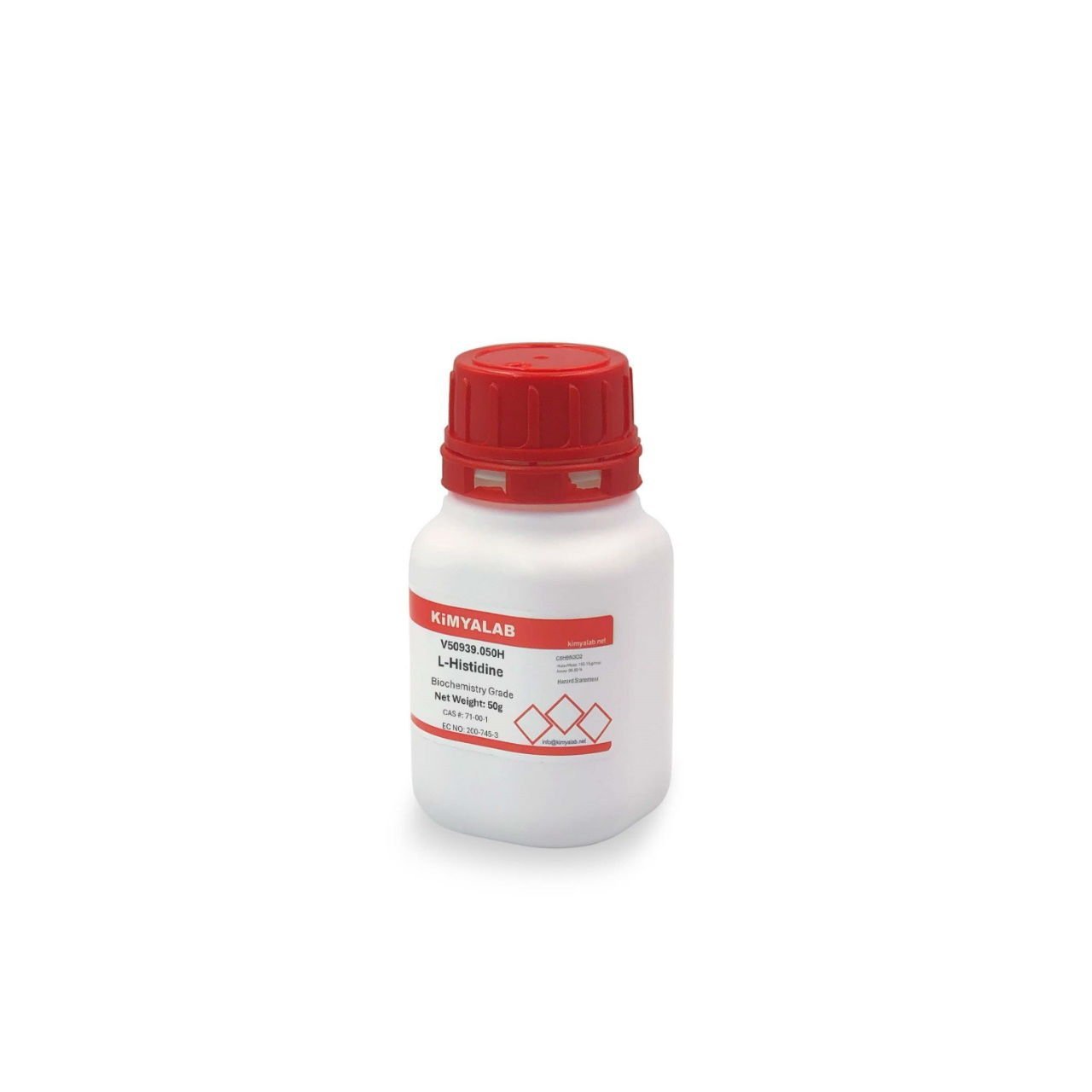 Kimyalab L-Histidin 50g -  L-Histidine For Biochemistry