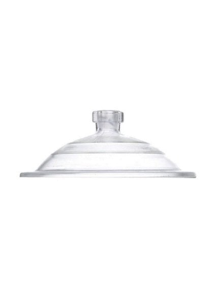 Borox Cam Desikatör Kapağı 240 mm - Cam Vakumsuz Kapak