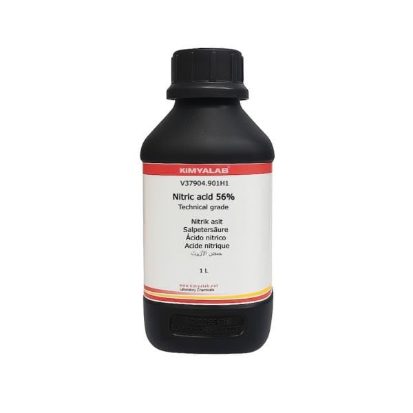 Kimyalab Nitrik Asit 56% 1L - Nitric acid HNO3