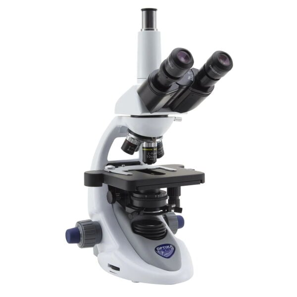 OPTIKA B-293PLi Trinoküler Mikroskop 1000x - Araştırma Mikroskobu IOS Sistem