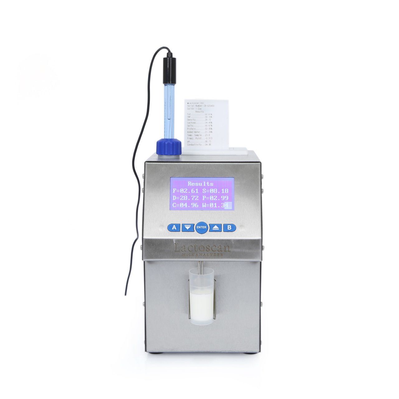 LACTOSCAN - SY Ultrasonik Süt Analiz Cihazı - Süt Analizi - Dahili Yazıcılı Süt Analiz Cihazı