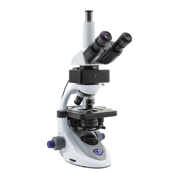 OPTIKA B-293LD1 Trinoküler Floresan Mikroskop IOS Sistem - Araştırma Mikroskobu 1000x