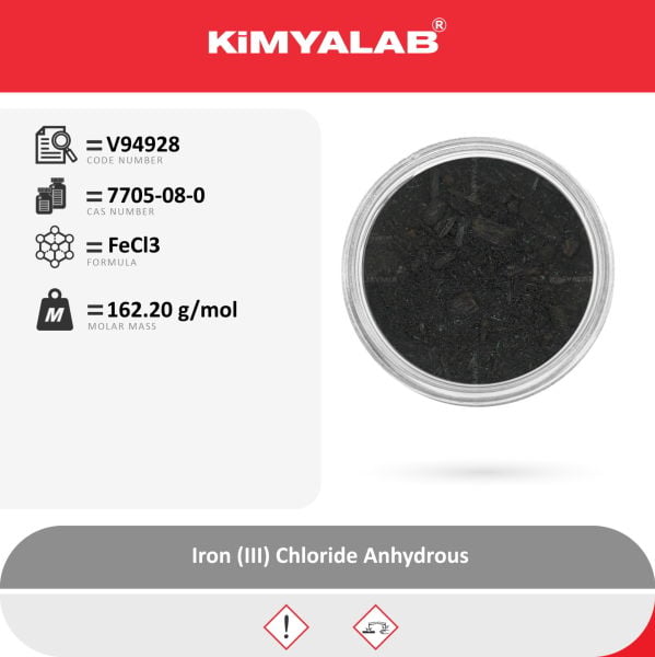 Kimyalab Demir III Klorür 1Kg - Iron III Chloride Anhydrous