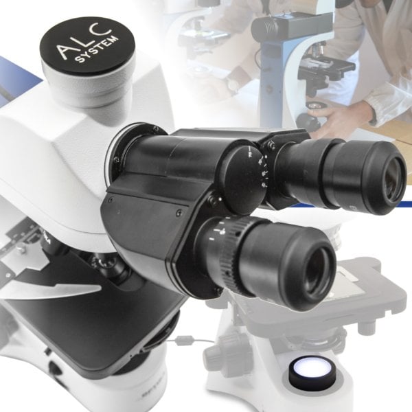 OPTIKA B-383PHi Faz-Kontrast Laboratuvar Mikroskobu - Trinoküler Mikroskop 1000x