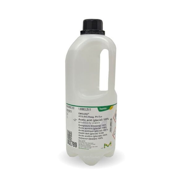 Merck 100063 Glasiyel Asetik Asit 2.5L - Acetic Acid 100%