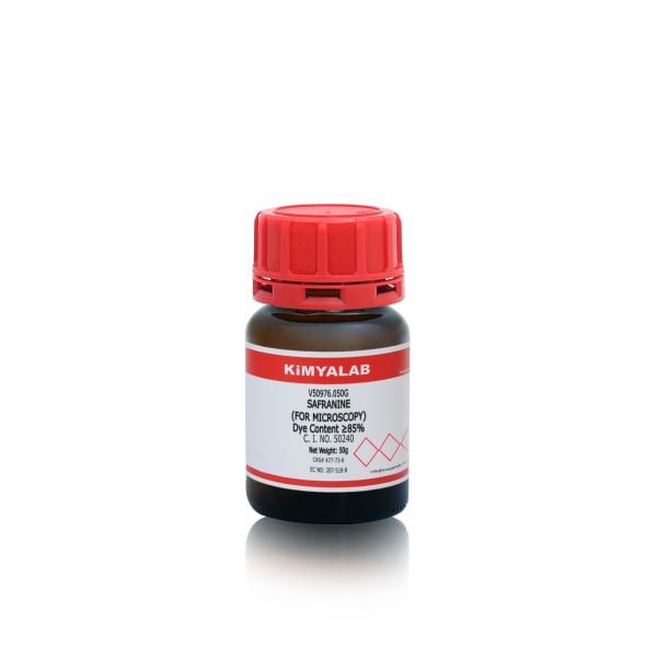 Kimyalab Safranin 50g Toz - Safranine For Microscopy