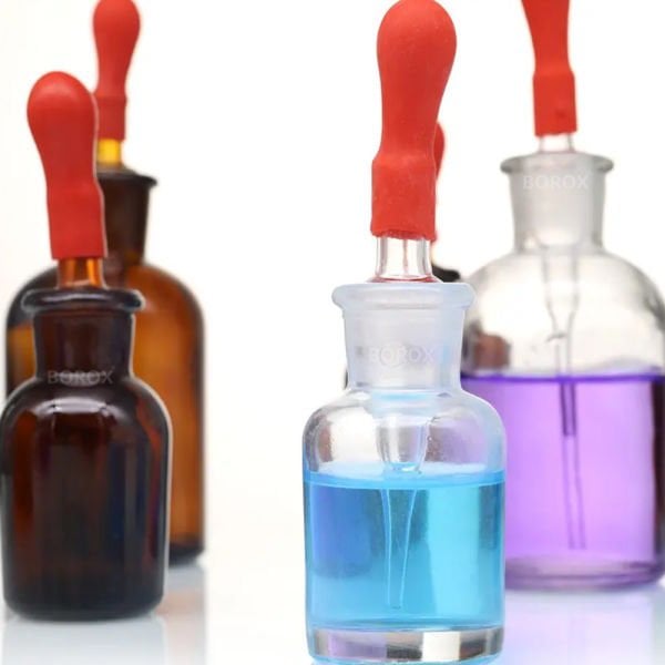 Borox Cam Damlatma Şişe 125 ml - Amber Damlalıklı Şişe 125cc