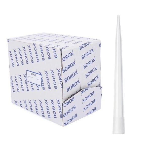Borox Otomatik Pipet Ucu 10 ml Şeffaf - 100 Adet - Paket - 10000µl - CalPro İçin