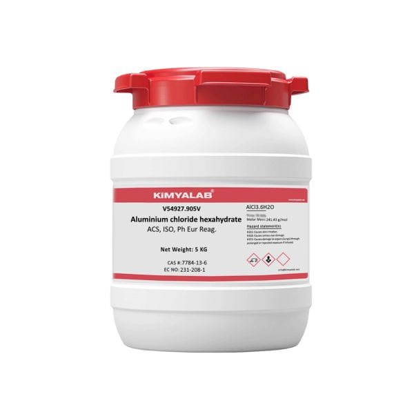 Kimyalab Alüminyum Klorür Hekzahidrat - Aluminium Chloride Hexahydrate - 5 Kg-HDPE Varil