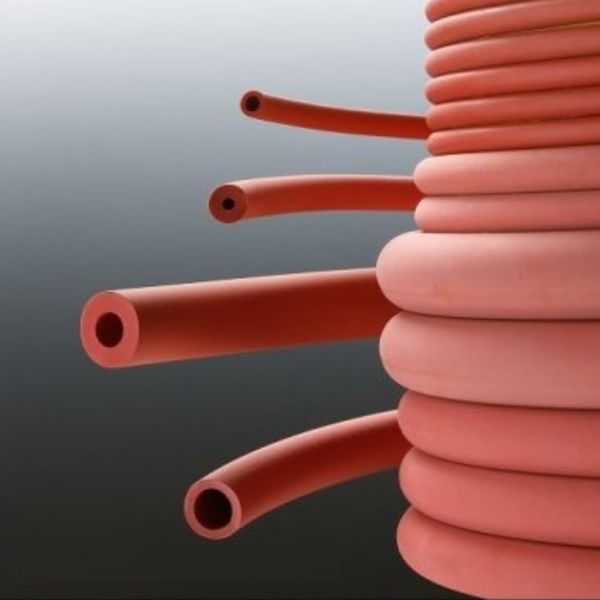 Borox Kauçuk Hortum 5x8 mm - Kırmızı 1 Metre - Rubber Tubing Red