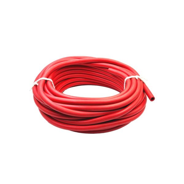 Borox Kauçuk Hortum 6x9 mm - Kırmızı 1 Metre - Rubber Tubing Red