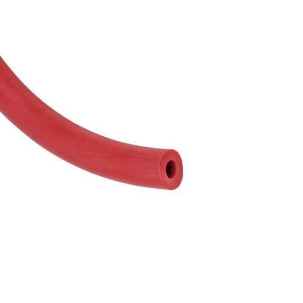 Borox Kauçuk Hortum 6x9 mm - Kırmızı 1 Metre - Rubber Tubing Red