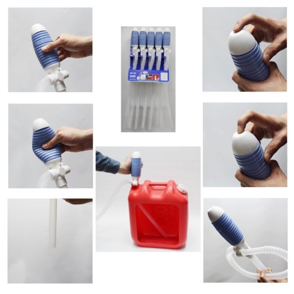 Sıvı Aktarma Pompası - Yüksek Hızlı - Plastik Manuel Pompa