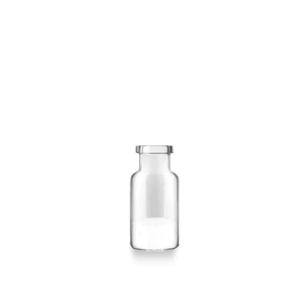 Borox Cam Şişe 10ml - Crimp Vial ND20 - Şeffaf - Dibi Düz - 100 Adet Toptan