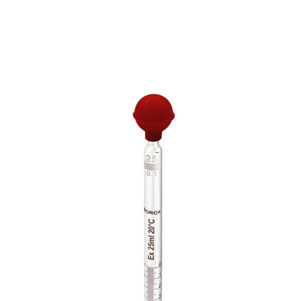 Borox Pipet Puarı 5ml - Kauçuk Puar - Pipette Bulbs Rubber